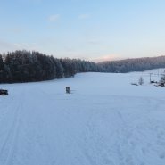 Současnost - Úprava lyžařských stop zima 2017