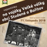 Současnost - Vzpomínka na vojáky Velké války 11.11.2018